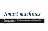 Smart machines -presentation, November 2014