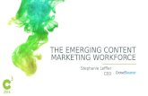 The Emerging Content Marketing Workforce -- Crowdsource + Overstock
