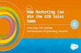 Connections 2014: How Marketing Can Win the B2B Sales Game