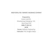 Design of a web portal for farmer's insurance company