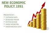 New Economic Policy of India, 1991