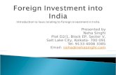 Foreign Investement Into India