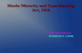 Hindi minority & guardianship