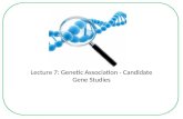 Lecture 6 candidate gene association full