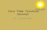 Inca time traveler journal