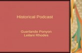 Historical podcast gal