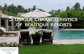 5 unique characteristics of boutique resorts in coorg
