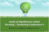 Seeds Of Significance Urban Farming Uwii