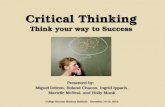 Critical Thinking: Think your way to Success