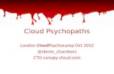Cloud psychopaths