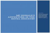 McDonalds Golden Arches Hotel_ifmr : Case Study