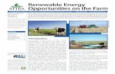 Renewable Energy Opportunities on the Farm