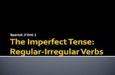 Imperfect tense