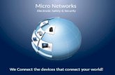 Micro Networks Electronic Security System Capabilities