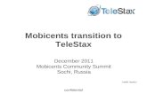 Mobicents transition to TeleStax - Mobicents Summit 2011