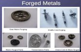 Forged metals