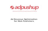 AdPushup Fundraising Deck - First Pitch