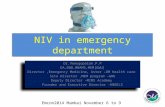 Niv in emergency department ebm