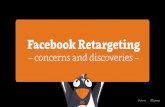 CASE STUDY 2014 - Adam Silhan: Facebook Retargeting Concerns and Discoveres