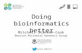Australian Bioinformatics Conference (ABiC) 2014 Talk - Doing bioinformatics better by Mitchell Jon Stanton-Cook of The University of Queensland