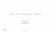 How to Protect Data