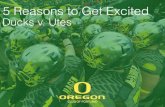 Five Reasons to Get Excited: Oregon v. Utah