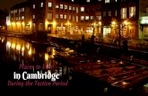 Places to visit in Cambridge during the festive period