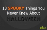 13 SPOOKY Things You Never Knew About Halloween