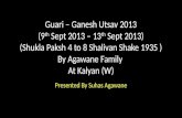 Guari  Ganesh Utsav 2013 PPT