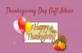 Thanksgiving Day Gift Ideas