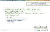 Cheryl Black - What Is a Social Influencer Really Worth