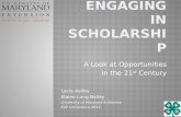Engaging in Scholarship