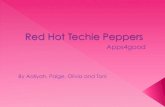 Red hot techie peppers finished powerpoint