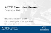ACTE Executive Forum Disaster Drill