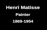 Matisse and organic and geometric shapes
