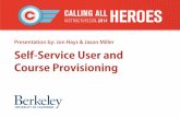 Self-Service User and Course Provisioning at InstructureCon 2014