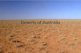 Deserts of Australia