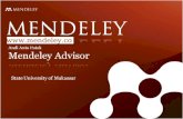 Mendeley teaching presentation - english