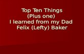 Top ten things