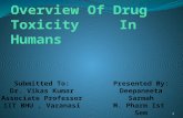 Overview of drug toxicity