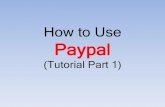 Paypal Tutorial: How to Open and Set- Up Your Account