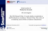 Roberto Grandi a SCE 2012