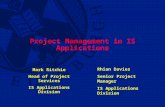 Project Management in IS Applications