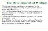 The development-of-writing-
