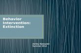 Extinction intervention module