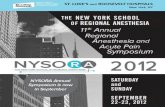 11th Annual Regional Anesthesia and Acute Pain Symposium