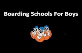 Boarding Schools For Boys