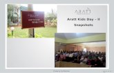 Aratt kids day 2 snapshots| Best Real Estate companies in Bangalore