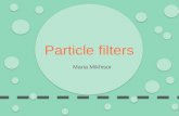 Using particle filter for face tracking