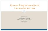 International Humanitarian Law Research
